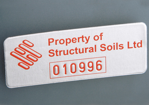 Foil Asset Labels Aluminium Foil Asset Label