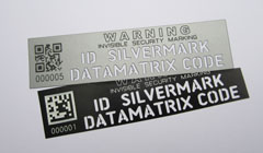 ID Silver mark labels