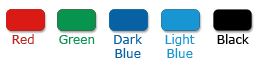 asset label colours