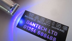 UV security marking