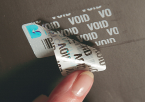 Tamper Evident Void Asset Labels